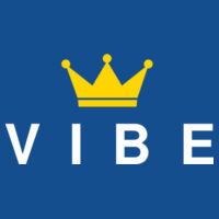 VIBE | T-Shirt | Regular Fit | Royal Blue Design